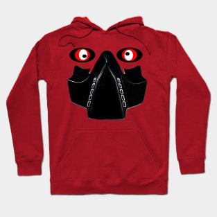 facemask motocross Hoodie